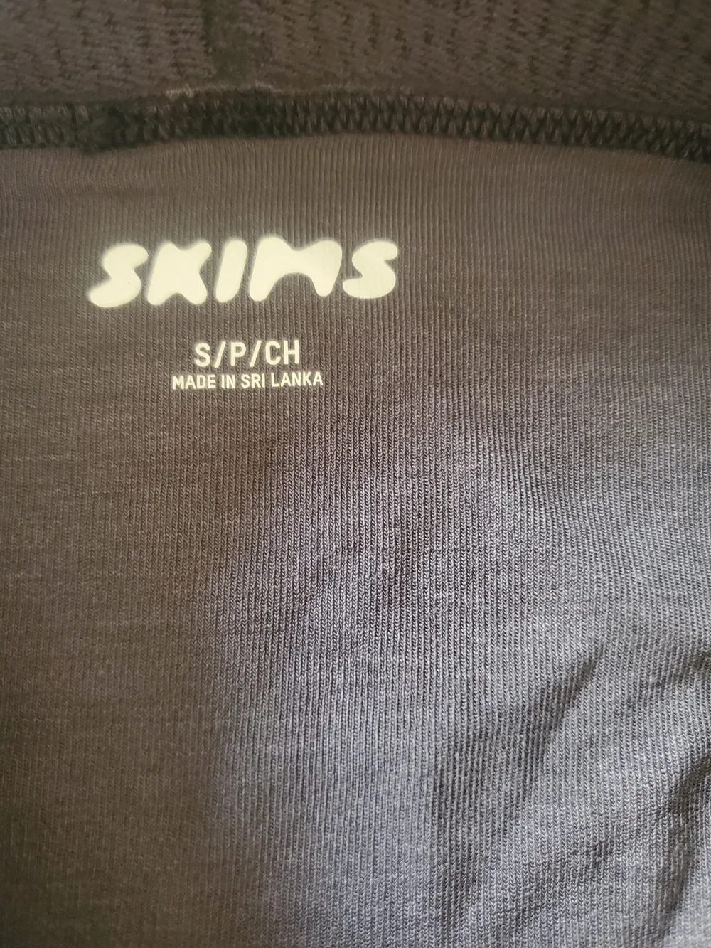 SKIMS Men's Briefs in Charcoal Gray